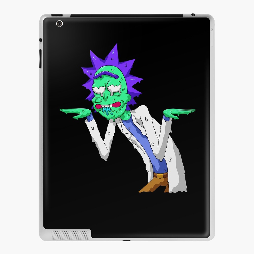 Copy of rick and morty get schwifty iPad Case & Skin