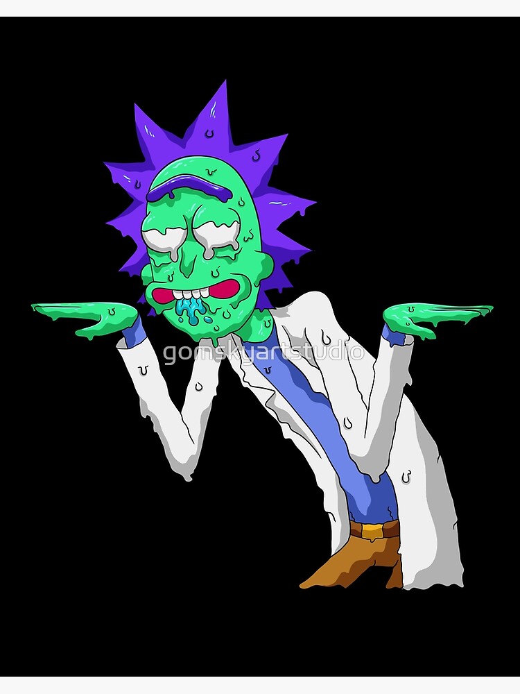 Copy of rick and morty get schwifty by gomskyartstudio