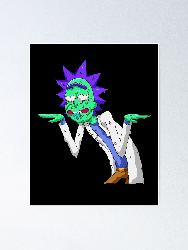 Alternate view of Copy of rick and morty get schwifty Poster