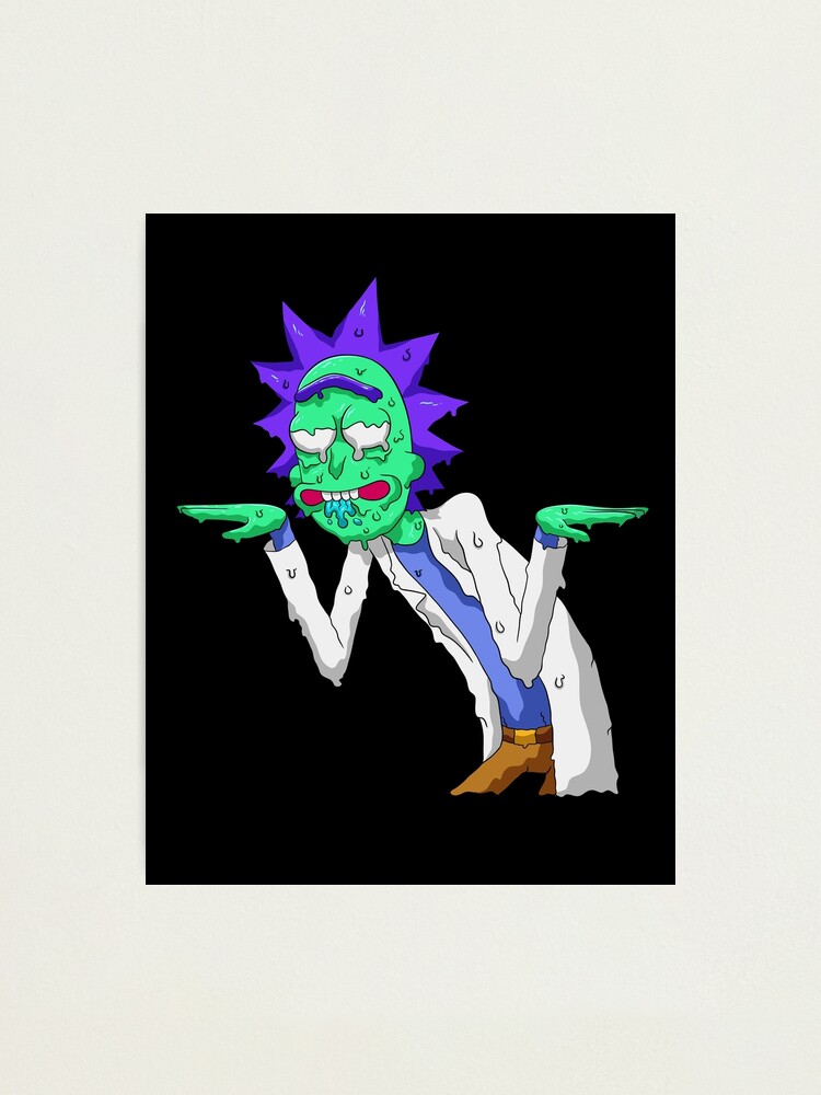 Alternate view of Copy of rick and morty get schwifty Photographic Print