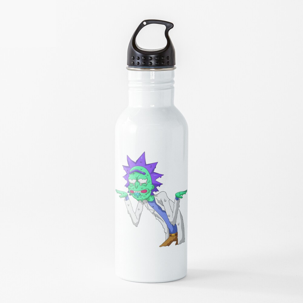Copy of rick and morty get schwifty Water Bottle