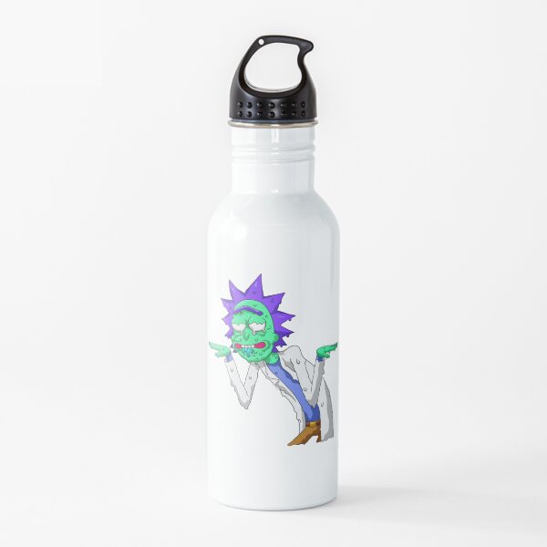 Copy of rick and morty get schwifty Water Bottle