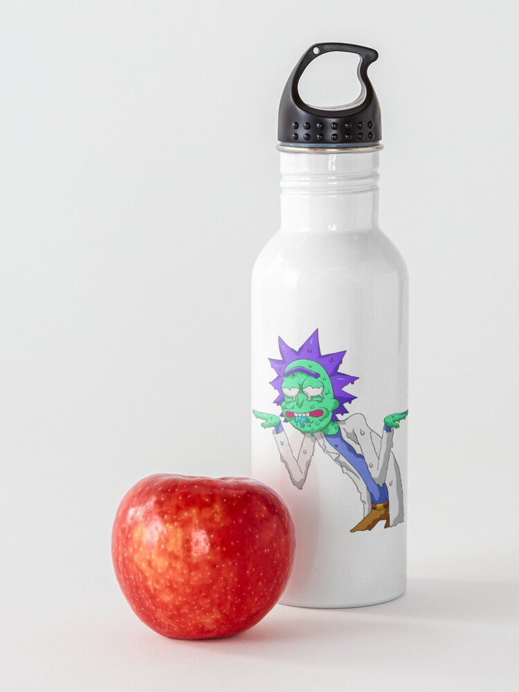 Alternate view of Copy of rick and morty get schwifty Water Bottle
