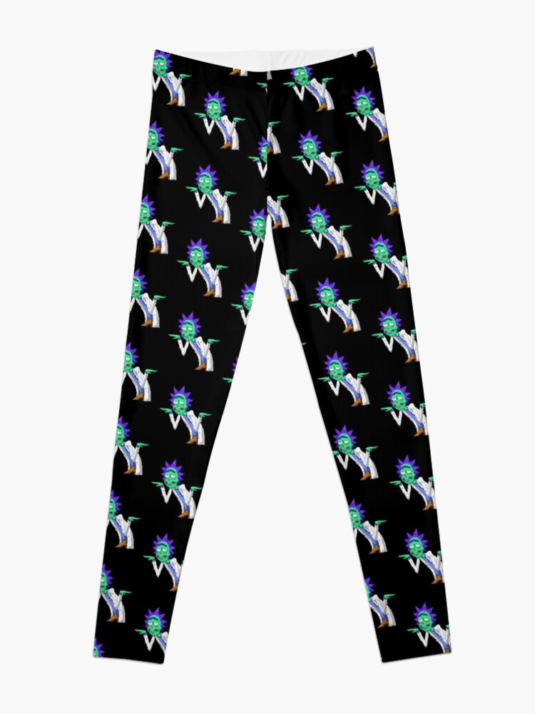 Alternate view of Copy of rick and morty get schwifty Leggings