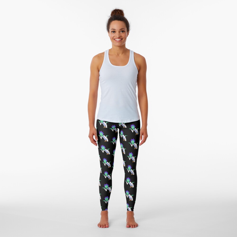 Copy of rick and morty get schwifty Leggings