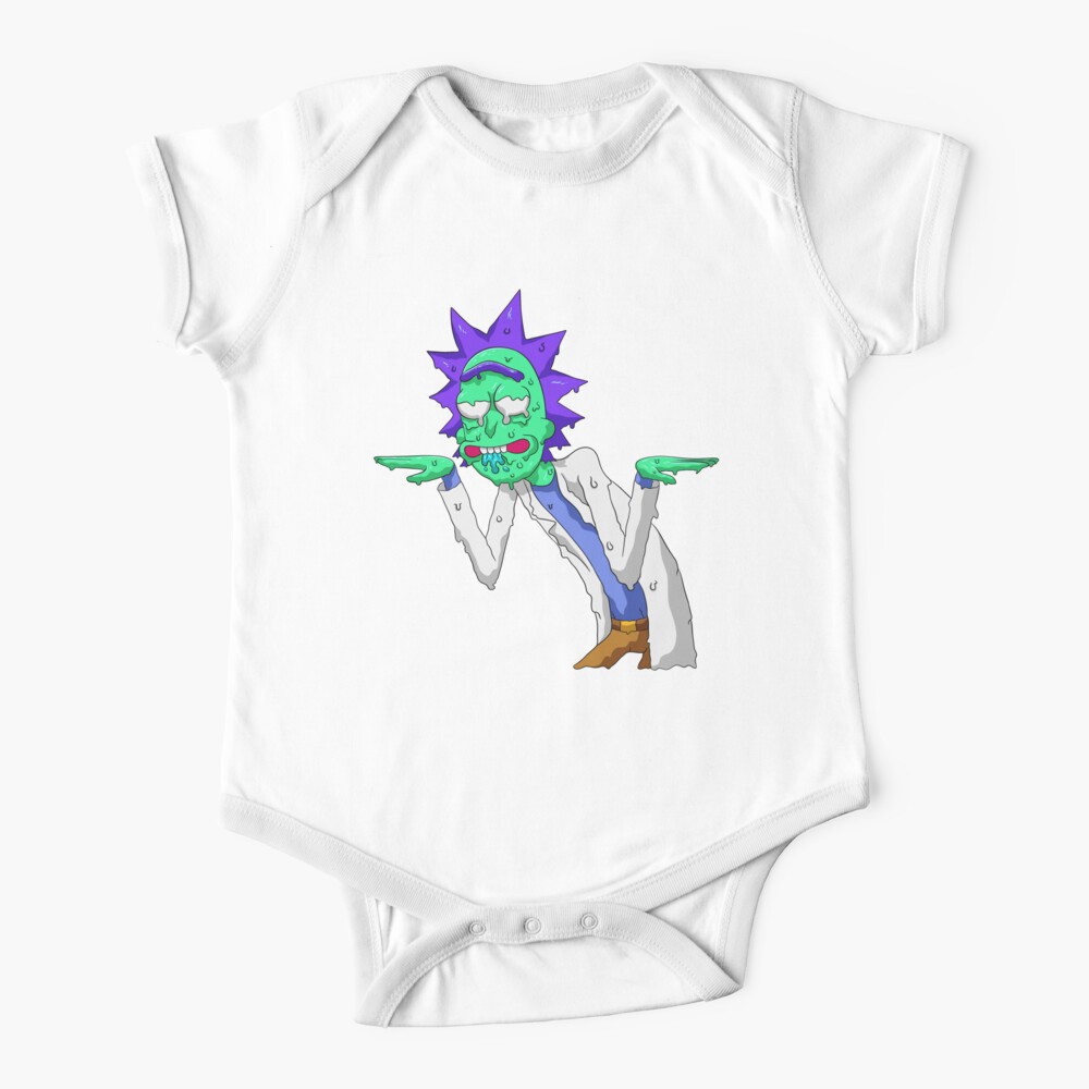 Copy of rick and morty get schwifty Baby One-Piece