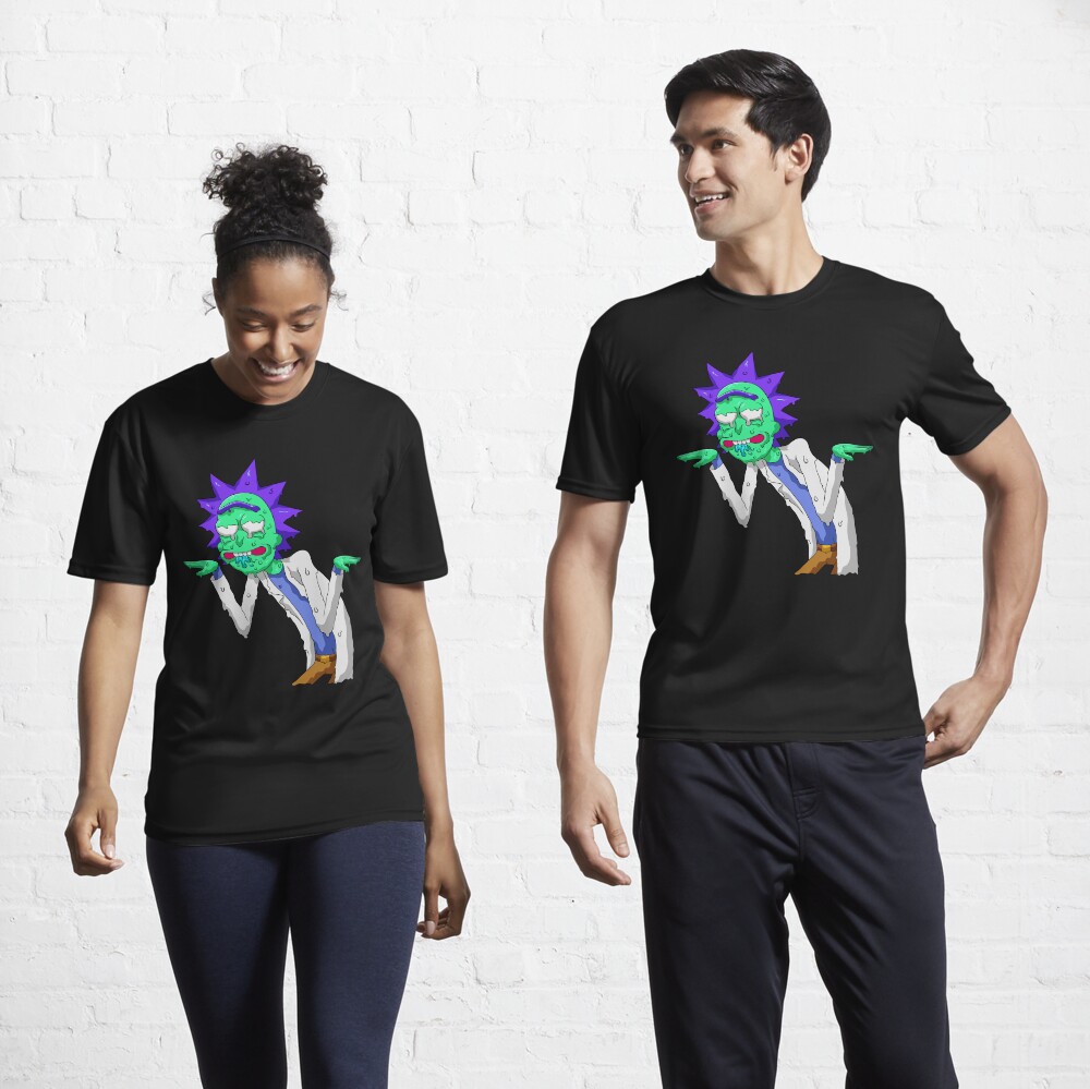 Copy of rick and morty get schwifty Active T-Shirt