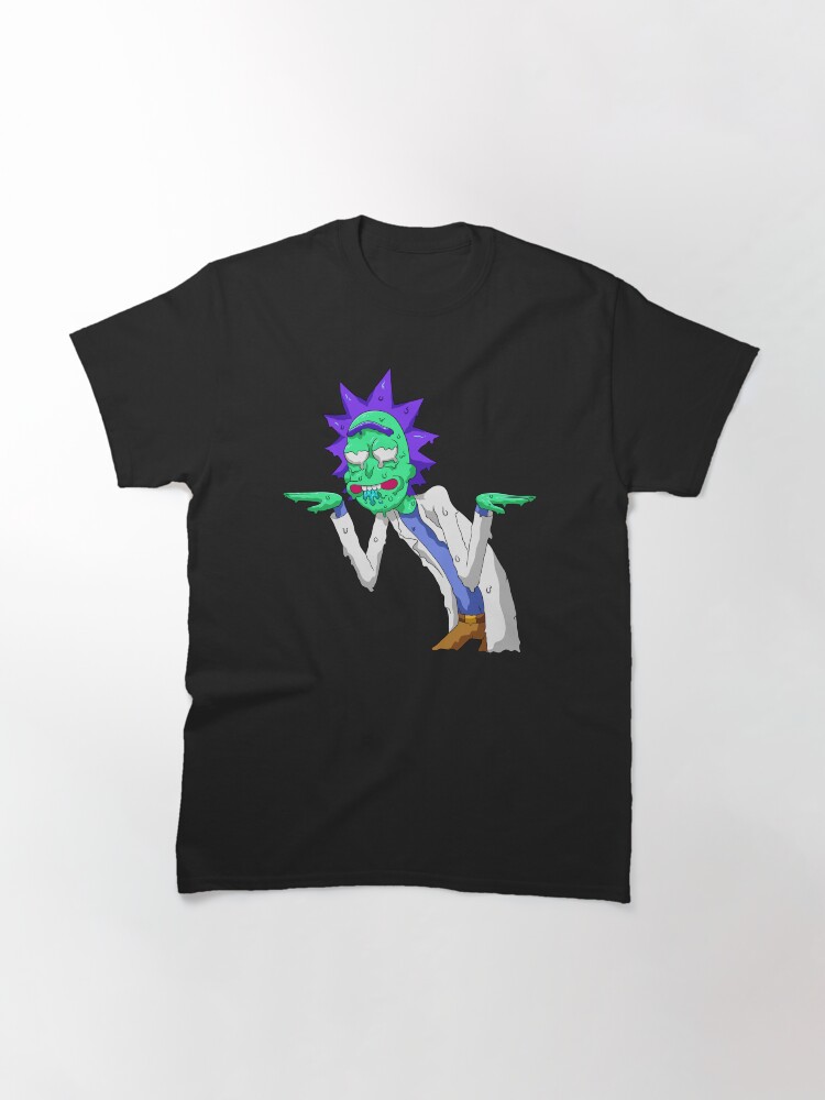 Alternate view of Copy of rick and morty get schwifty Classic T-Shirt