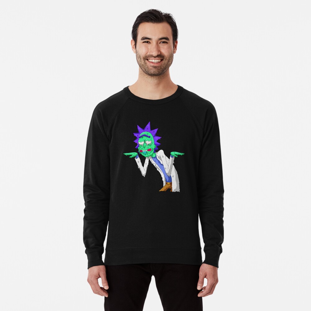 Copy of rick and morty get schwifty Lightweight Sweatshirt