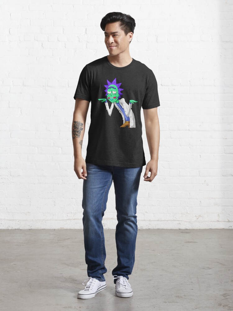Alternate view of Copy of rick and morty get schwifty Essential T-Shirt