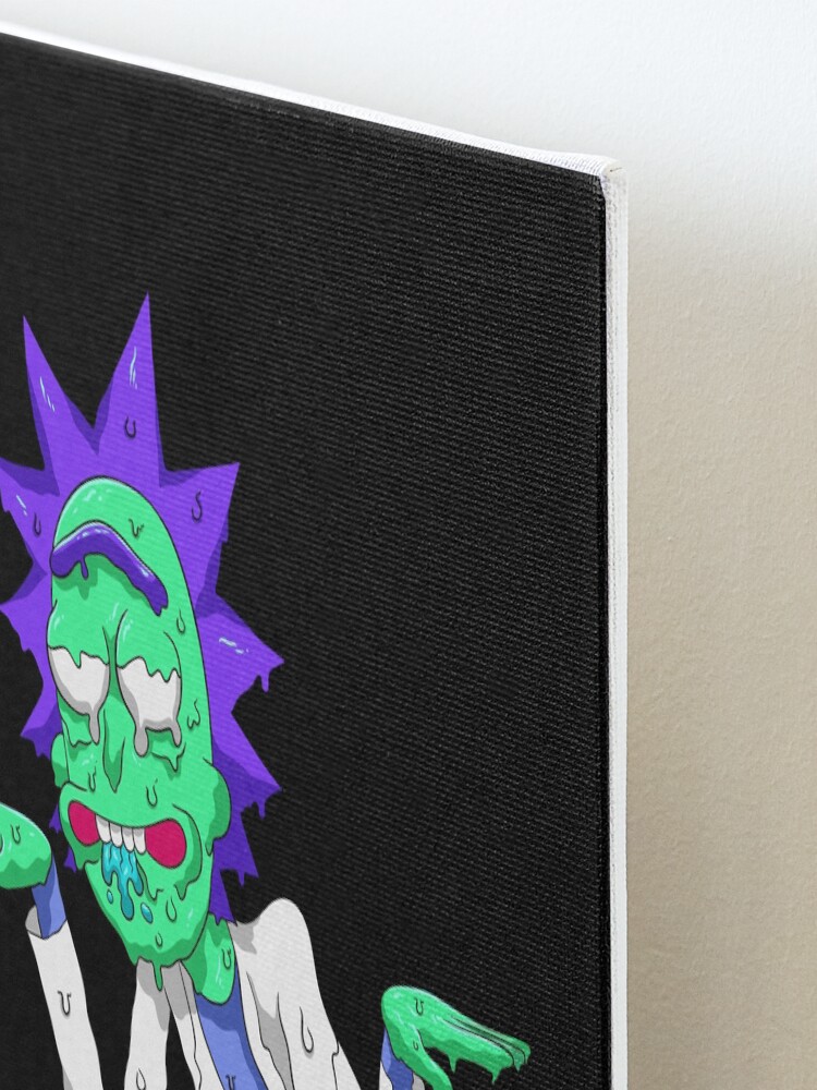 Alternate view of Copy of rick and morty get schwifty Mounted Print