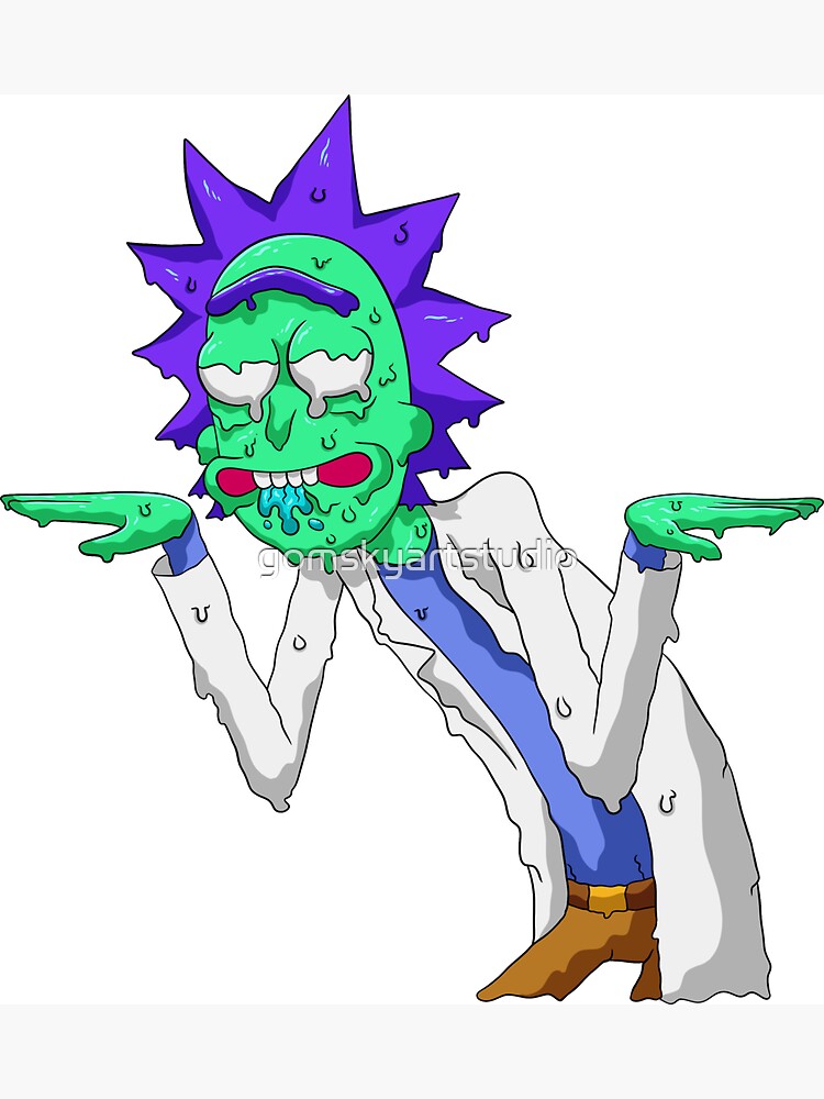 Copy of rick and morty get schwifty by gomskyartstudio