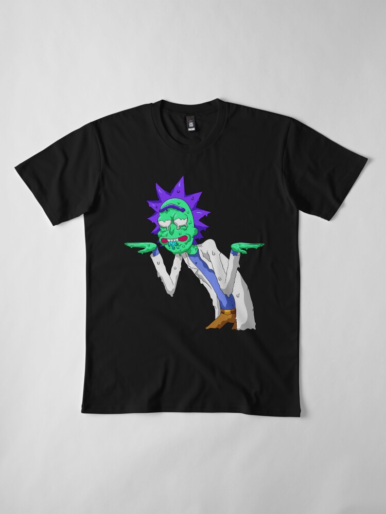 Alternate view of Copy of rick and morty get schwifty Premium T-Shirt