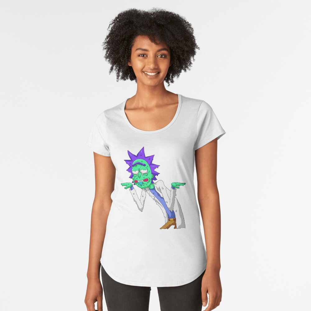 Copy of rick and morty get schwifty Premium Scoop T-Shirt