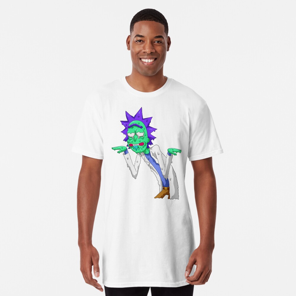 Copy of rick and morty get schwifty Long T-Shirt