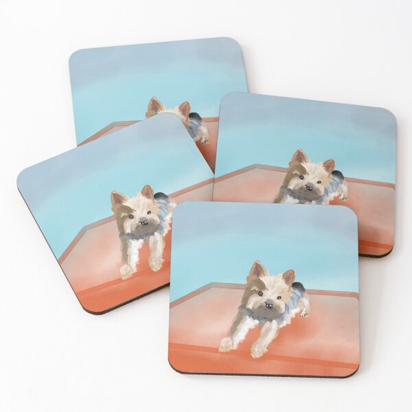 Item preview, yorkie relaxing designed and sold by anaboo21.