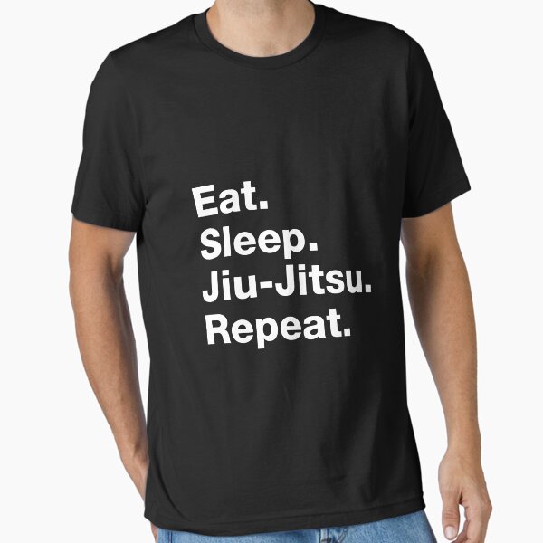 Item preview, Eat. Sleep. Jiu-jitsu. Repeat. designed and sold by squidgun.