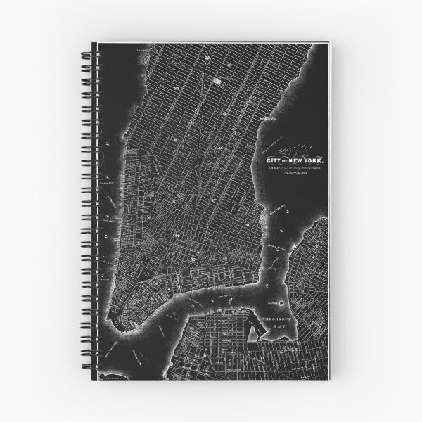 Item preview, Vintage New York City Map White designed and sold by lilyvermilya.
