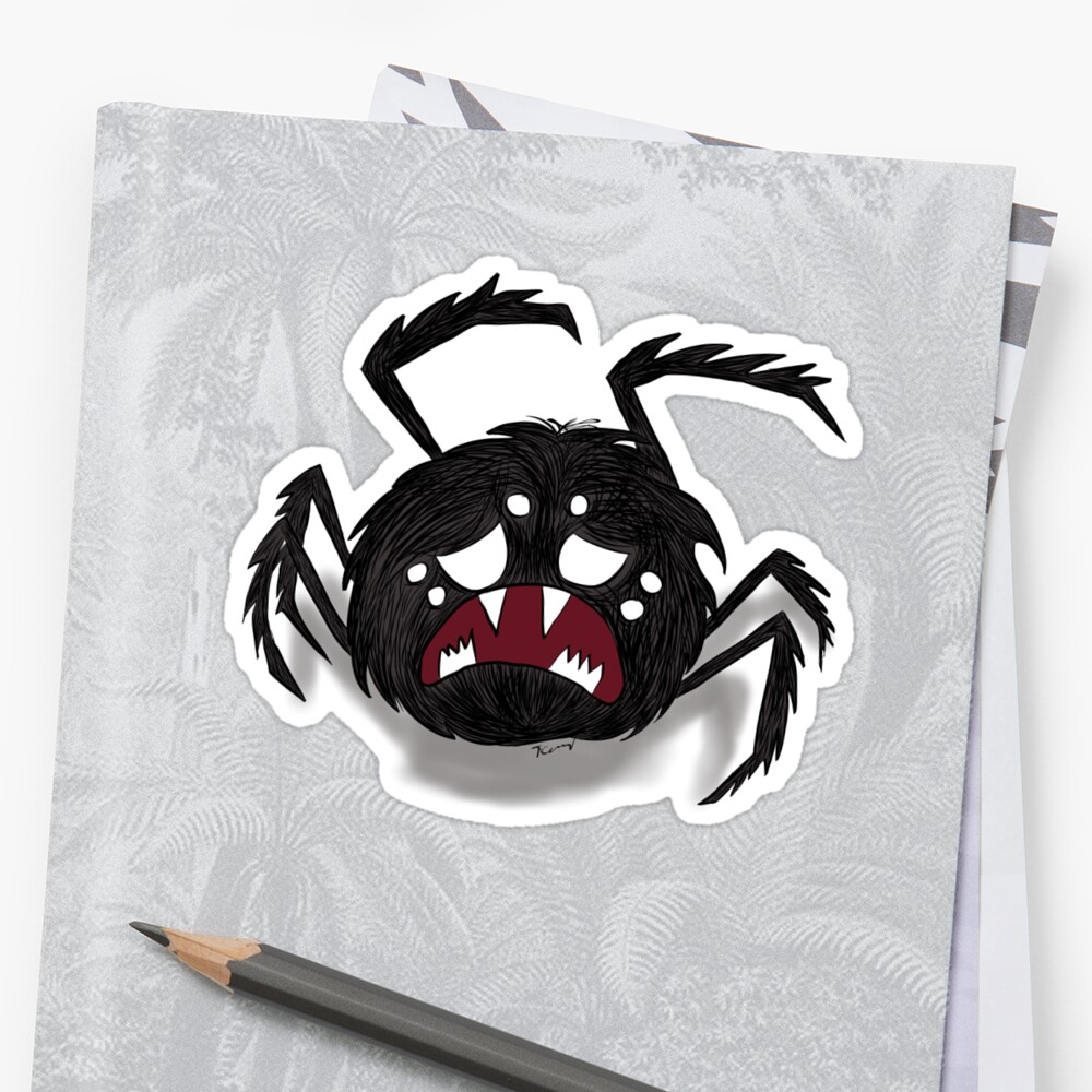 Spider, Don't Starve' Sticker by Cheezwiz.
