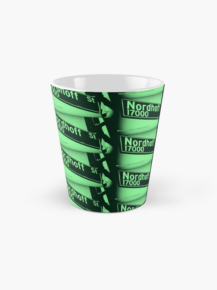 Alternate view of Nordhoff Street, SFV, Los Angeles, CA MINT CHIP by Mistah Wilson Mug