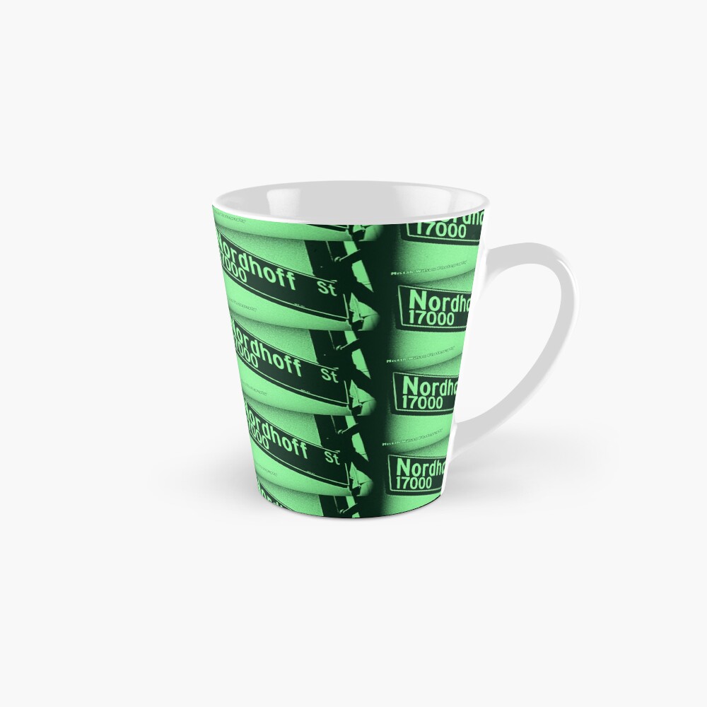 Nordhoff Street, SFV, Los Angeles, CA MINT CHIP by Mistah Wilson Mug