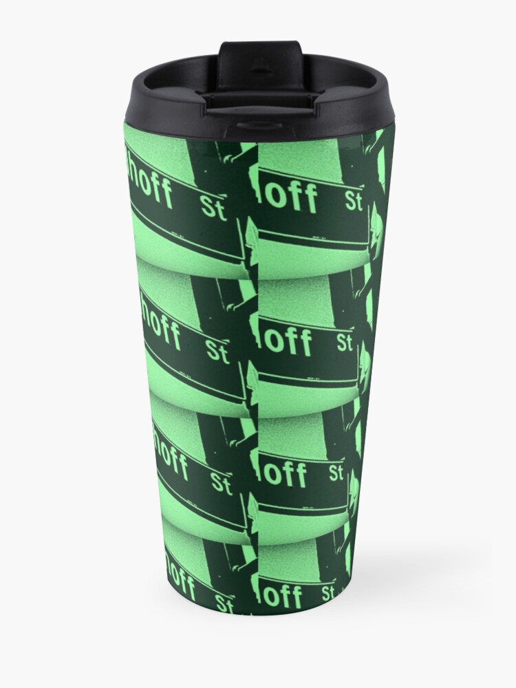 Alternate view of Nordhoff Street, SFV, Los Angeles, CA MINT CHIP by Mistah Wilson Travel Mug