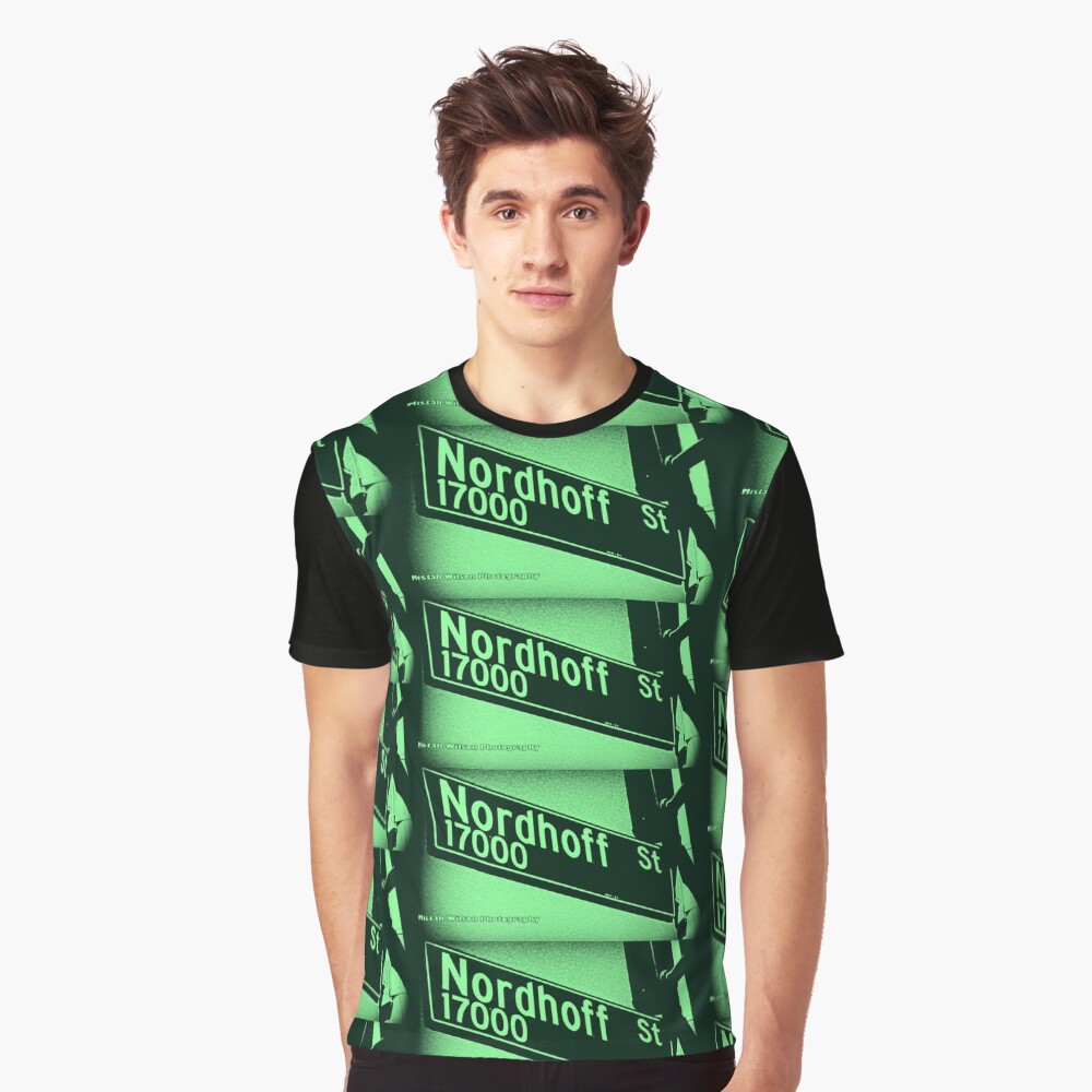 Nordhoff Street, SFV, Los Angeles, CA MINT CHIP by Mistah Wilson Graphic T-Shirt