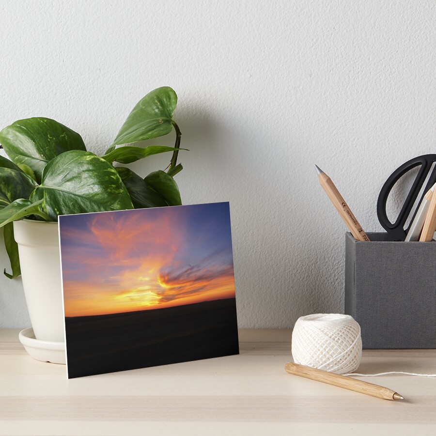 Item preview, Art Board Print designed and sold by trueblvr.