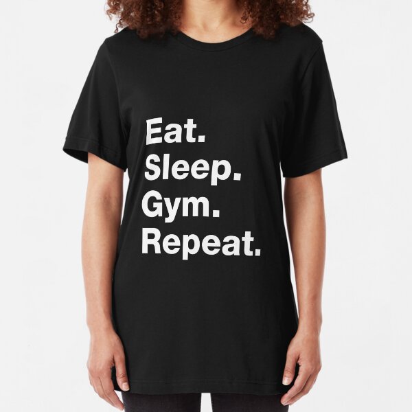 EAT SLEEP MMA gym train sport NEW xmas birthday gift idea boys girls top T SHIRT