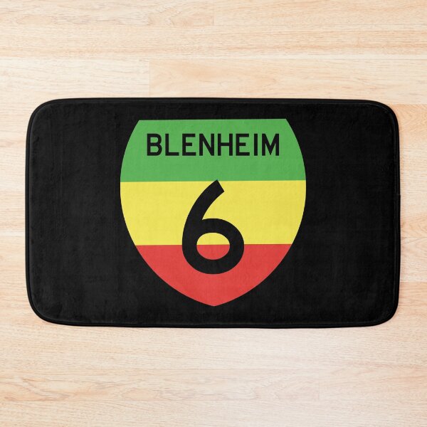 Item preview, State Highway 6 BLENHEIM in Rasta colours designed and sold by MY NEW ZEALAND.