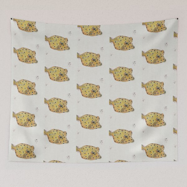 Item preview, Juvenile Box Fish designed and sold by inkmaid.