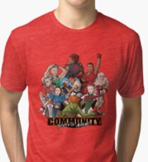 Camiseta de tejido mixto Calles por delante