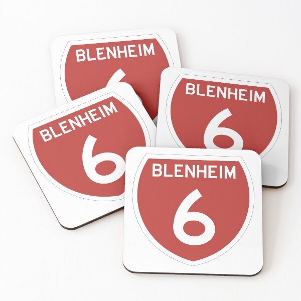 Item preview,  State Highway 6 BLENHEIM in Red designed and sold by Kiwidom.