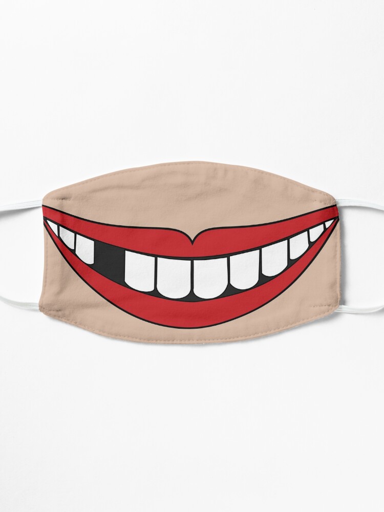 Masque for Sale avec l'œuvre « Masque drôle de visage de dent