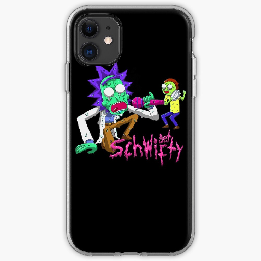 rick and morty get schwifty iPhone Case & Cover