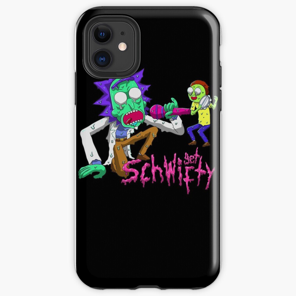 rick and morty get schwifty iPhone Case & Cover