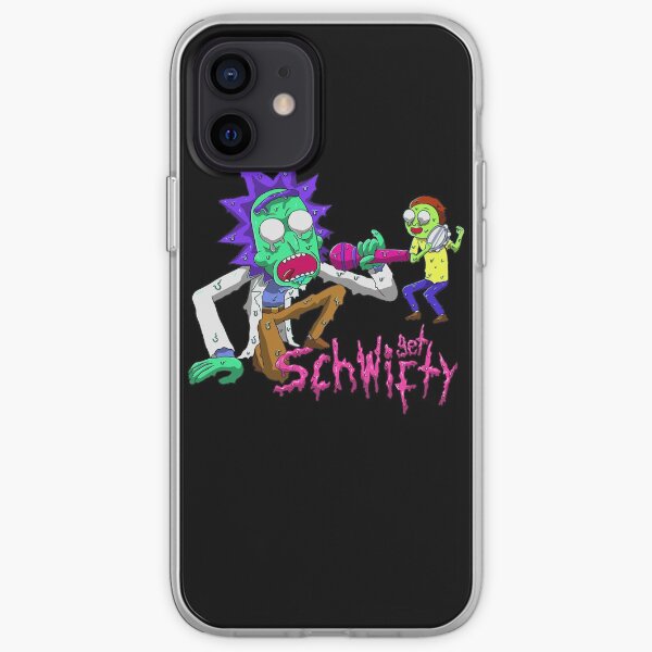 rick and morty get schwifty iPhone Soft Case