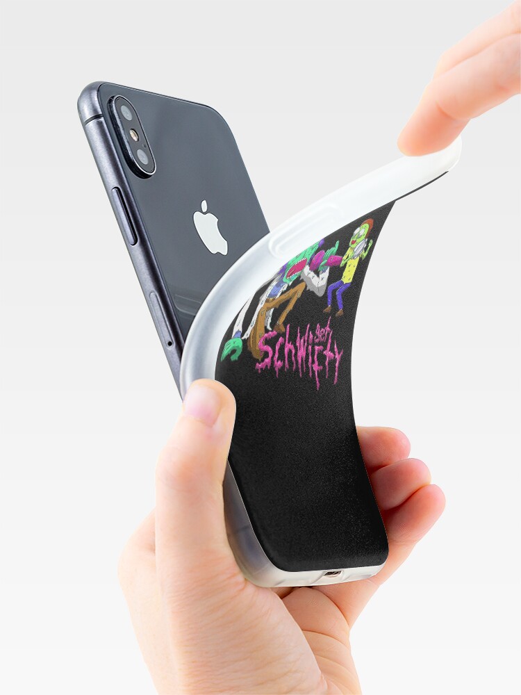 Alternate view of rick and morty get schwifty iPhone Case & Cover