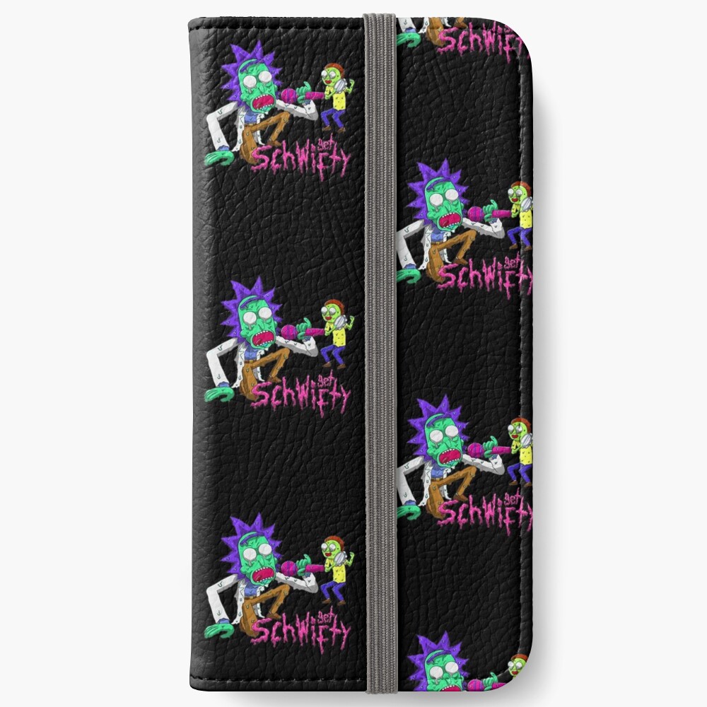 rick and morty get schwifty iPhone Wallet