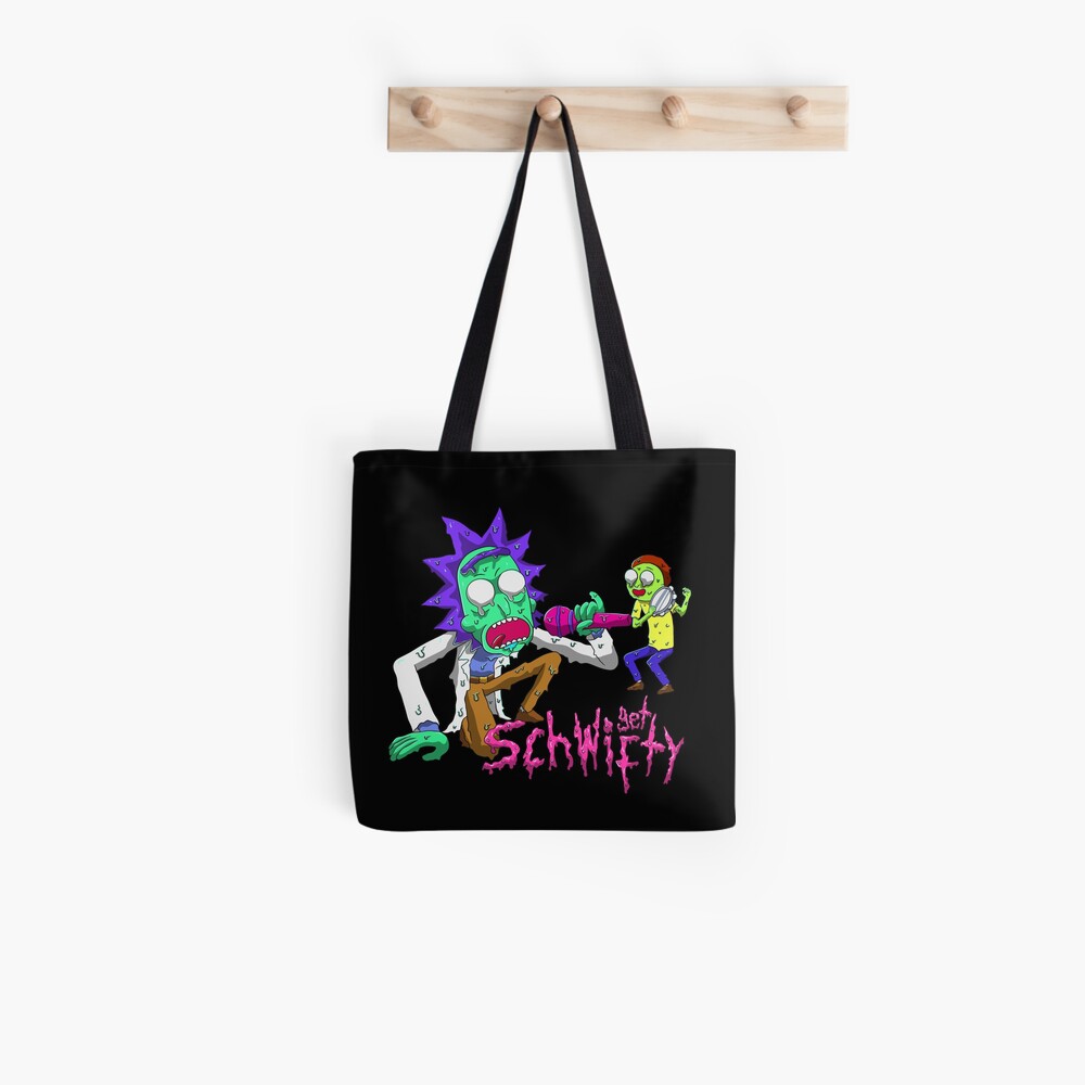 rick and morty get schwifty Tote Bag