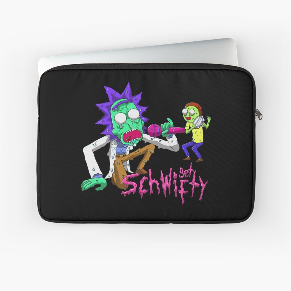 rick and morty get schwifty Laptop Sleeve