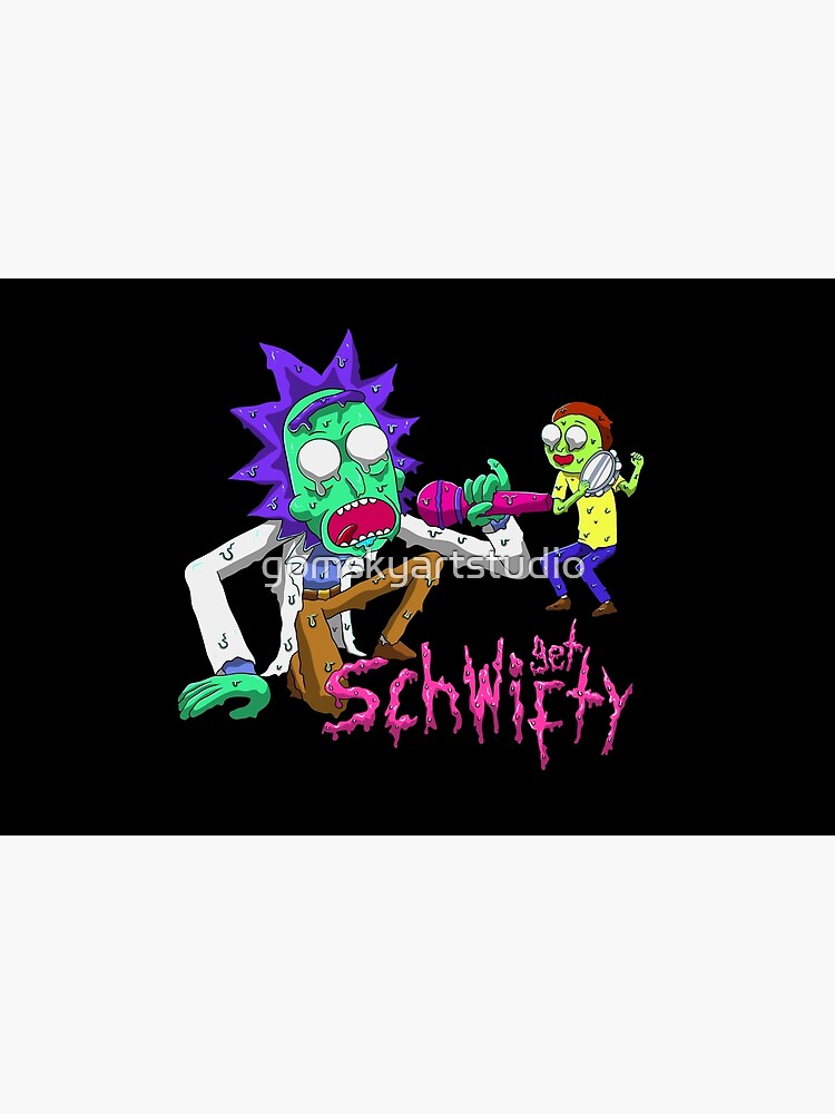 rick and morty get schwifty by gomskyartstudio