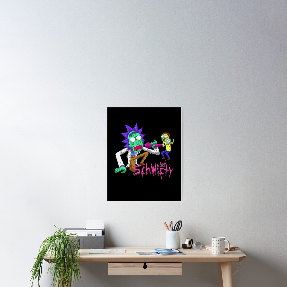 rick and morty get schwifty Poster