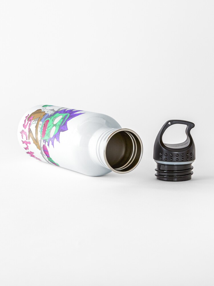 Alternate view of rick and morty get schwifty Water Bottle