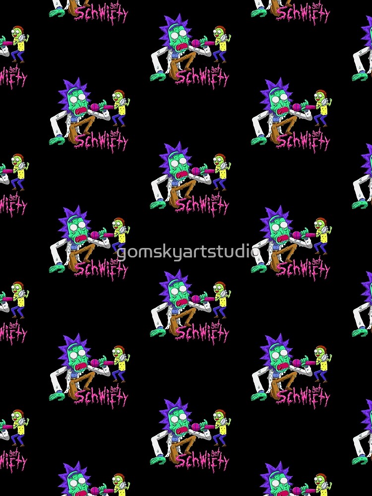 rick and morty get schwifty by gomskyartstudio