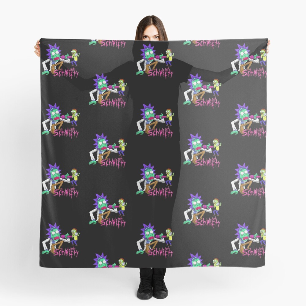 rick and morty get schwifty Scarf