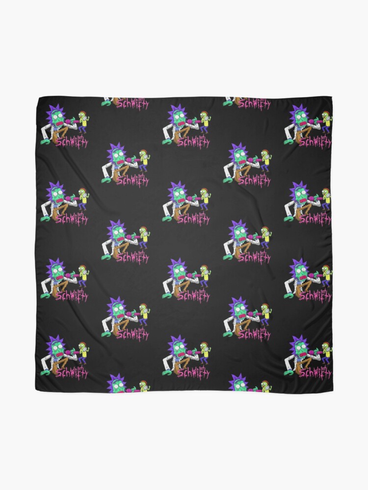 Alternate view of rick and morty get schwifty Scarf