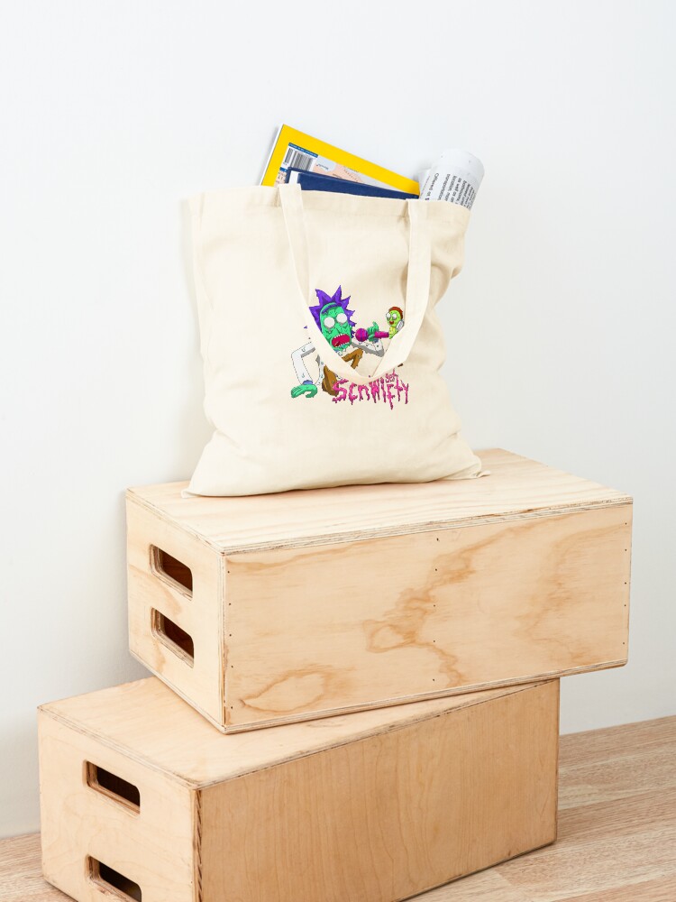 Alternate view of rick and morty get schwifty Tote Bag