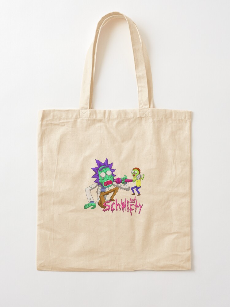Alternate view of rick and morty get schwifty Tote Bag