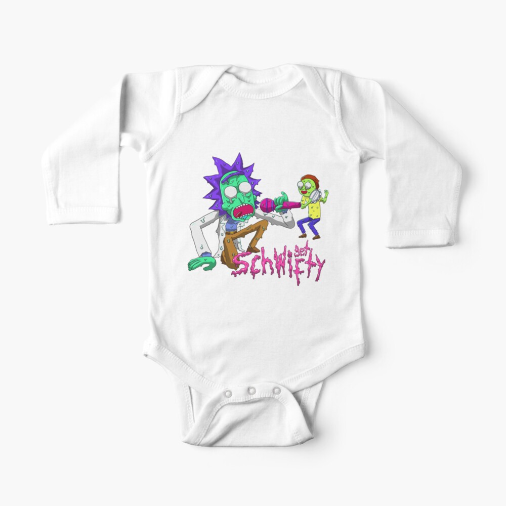 rick and morty get schwifty Baby One-Piece